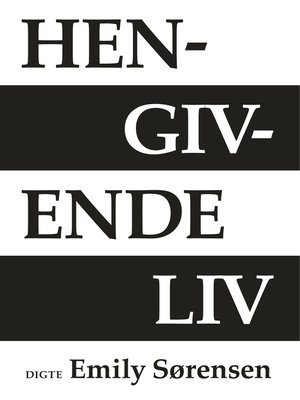 cover image of Hengivende liv
